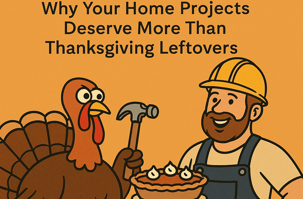 🦃 “Nailed It: Why Your Home Projects Deserve More Than Thanksgiving Leftovers” By TLT Contracting — Creating Spaces You Love to Live In